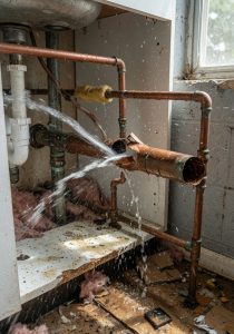 Washing Machine Leak Cleanup