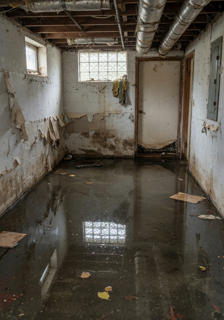 Basement Flood Cleanup in Columbia