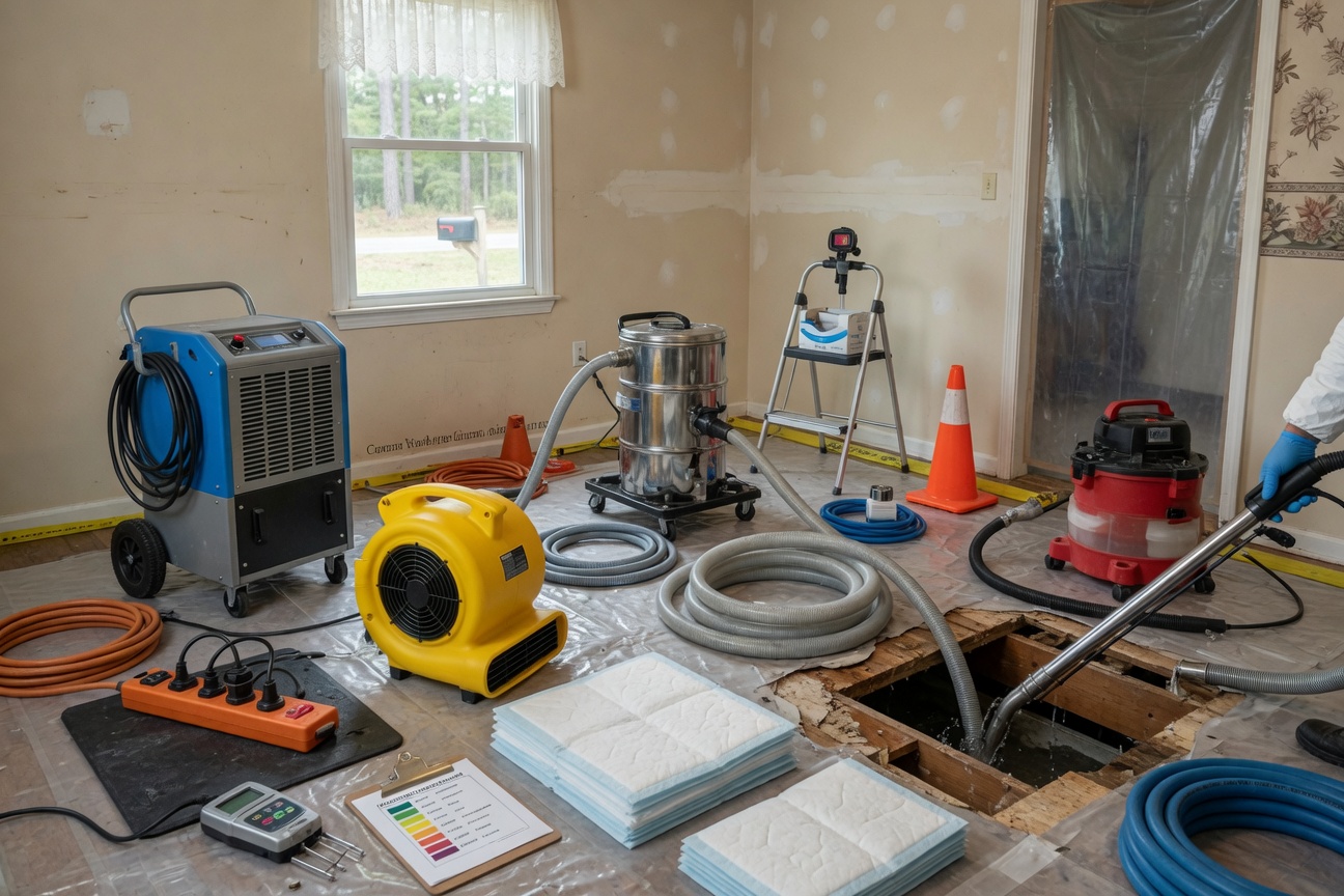 Water Damage Restoration Services in Lugoff