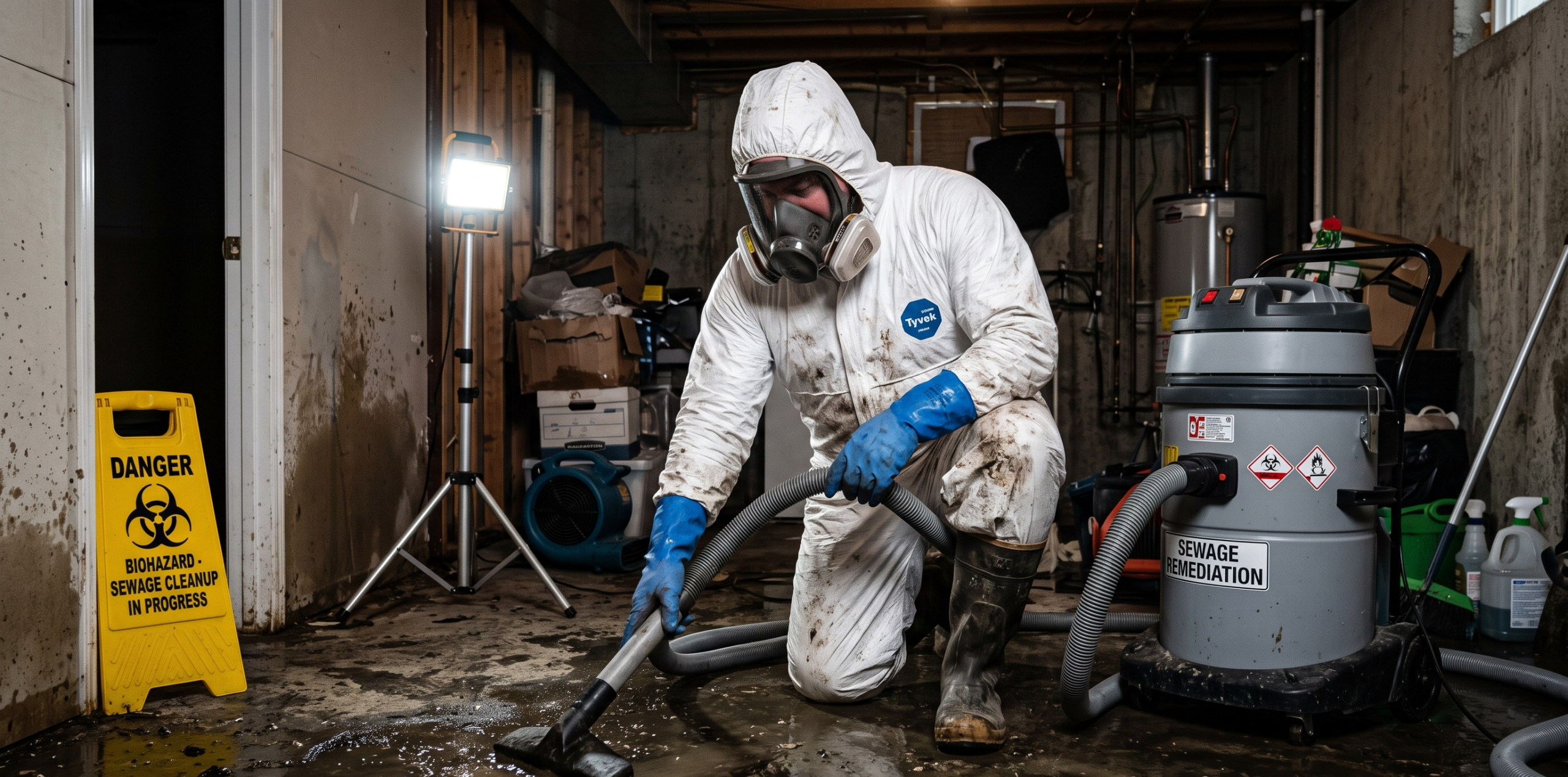 Is Sewage Backup Cleanup Dangerous? Health Risks and Safety Tips