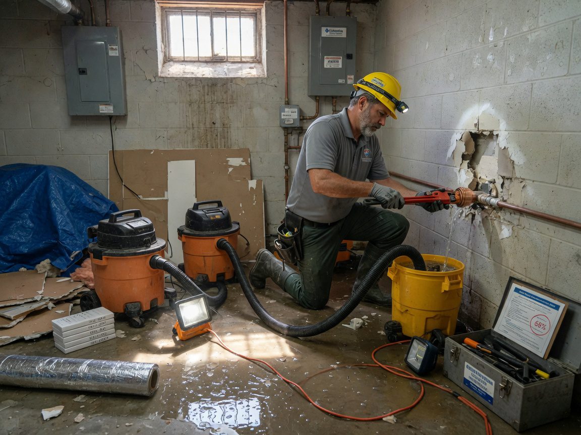 Local Burst Pipe Water Damage Repair Specialist in Columbia, SC