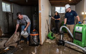 How to Dry a Flooded Basement in Lugoff, SC: DIY vs Professional