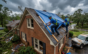 Emergency Tarping After Storm Damage in Forest Acres, SC: What to Do?